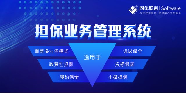 融资担保业务系统解决方案